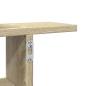 Preview: Wandregale 2 Stk. Sonoma-Eiche 50x12x50 cm Holzwerkstoff