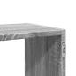 Preview: Wandregal Grau Sonoma 100x25x50 cm Holzwerkstoff