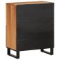 Preview: Sideboard 60x34x75 cm Massivholz Akazie