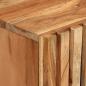Preview: Sideboard 60x34x75 cm Massivholz Akazie