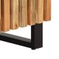 Preview: Sideboard 60x34x75 cm Massivholz Akazie