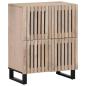 Preview: ARDEBO.de - Sideboard 60x34x75 cm Massivholz Mango