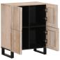 Preview: Sideboard 60x34x75 cm Massivholz Mango