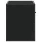 Preview: TV-Schrank Schwarz 60x31x39,5 cm Holzwerkstoff und Metall