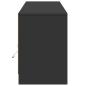 Preview: TV-Schrank mit LED-Beleuchtung Schwarz 180x34x50 cm