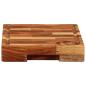 Preview: Schneidebrett 30x21x4 cm Massivholz Akazie