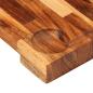 Preview: Schneidebrett 30x21x4 cm Massivholz Akazie