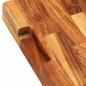 Preview: Schneidebrett 30x21x4 cm Massivholz Akazie