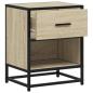 Preview: Nachttisch Sonoma-Eiche 40x31x50 cm Holzwerkstoff