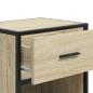 Preview: Nachttisch Sonoma-Eiche 40x31x50 cm Holzwerkstoff