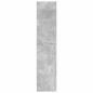 Preview: Bücherregal Betongrau 80x24x109 cm Holzwerkstoff