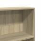 Preview: Bücherregal Sonoma-Eiche 80x24x143 cm Holzwerkstoff