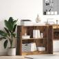 Preview: ARDEBO.de - Bücherregal Altholz-Optik 80x24x76cm Holzwerkstoff