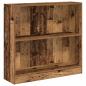 Preview: Bücherregal Altholz-Optik 80x24x76cm Holzwerkstoff