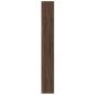 Preview: Bücherregal Braun Eichen-Optik 60x24x176 cm Holzwerkstoff