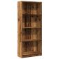 Preview: Bücherregal Altholz-Optik 60x24x143 cm Holzwerkstoff