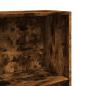 Preview: Bücherregal Räuchereiche 40x24x176 cm Holzwerkstoff