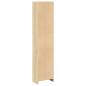 Preview: Bücherregal Sonoma-Eiche 40x24x176 cm Holzwerkstoff