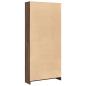 Preview: Bücherregal Braun Eichen-Optik 80x24x176 cm Holzwerkstoff