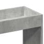 Preview: Highboard Betongrau 92x33x140 cm Holzwerkstoff