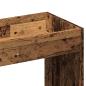 Preview: Highboard Altholz-Optik 92x33x180 cm Holzwerkstoff