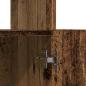 Preview: Highboard Altholz-Optik 92x33x180 cm Holzwerkstoff