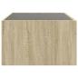 Preview: Couchtisch mit Infinity-LED Sonoma-Eiche 90x50x30 cm