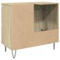 Preview: Badschrank Sonoma-Eiche 65x33x60 cm Holzwerkstoff