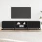 Preview: TV-Schrank Schwarz 180x35x41 cm Holzwerkstoff