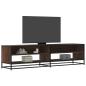 Preview: ARDEBO.de - TV-Schrank Braun Eichen-Optik 180,5x40x46 cm Holzwerkstoff