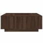 Preview: Couchtisch Braun Eichen-Optik 100x100x40 cm Holzwerkstoff