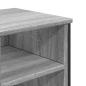 Preview: Waschbeckenunterschrank Grau Sonoma 91x35x60 cm Holzwerkstoff