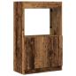 Preview: Highboard Altholz-Optik 63x33x100 cm Holzwerkstoff
