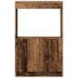 Preview: Highboard Altholz-Optik 63x33x100 cm Holzwerkstoff