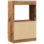 Preview: Highboard Altholz-Optik 63x33x100 cm Holzwerkstoff