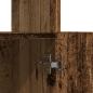 Preview: Highboard Altholz-Optik 63x33x100 cm Holzwerkstoff