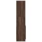 Preview: Highboard Braun Eichen-Optik 63x33x140 cm Holzwerkstoff