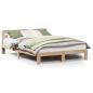 Preview: Massivholzbett ohne Matratze 135x190 cm Kiefernholz