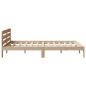 Preview: Massivholzbett ohne Matratze 135x190 cm Kiefernholz
