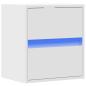 Preview: TV-Wandschrank mit LED-Beleuchtung Weiß 41x31x45 cm