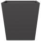 Preview: Pflanzkübel Schwarz 40x40x40 cm Stahl