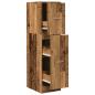 Preview: Apothekerschrank Altholz-Optik 30x41x118 cm Holzwerkstoff