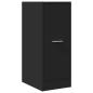 Preview: Apothekerschrank Schwarz 30x41x77,5 cm Holzwerkstoff