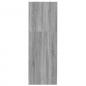 Preview: Apothekerschrank Grau Sonoma 30x41x118 cm Holzwerkstoff