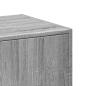 Preview: Apothekerschrank Grau Sonoma 30x41x118 cm Holzwerkstoff