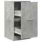 Preview: Apothekerschrank Betongrau 40x41x77,5 cm Holzwerkstoff