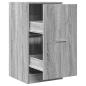 Preview: Apothekerschrank Grau Sonoma 40x41x77,5 cm Holzwerkstoff