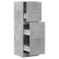 Preview: Apothekerschrank Betongrau 40x41x118 cm Holzwerkstoff