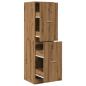 Preview: Apothekerschrank Artisan-Eiche 40x41x144,5 cm Holzwerkstoff