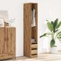 Preview: Kleiderschrank Artisan-Eiche 30x50x200 cm Holzwerkstoff